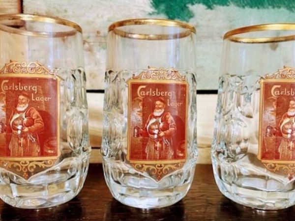 1970s Calsberg glasses - Main image
