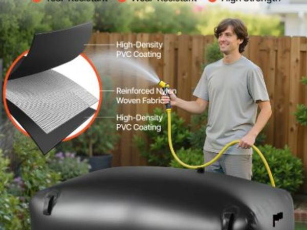 Water Storage Bladder,1000L Portable & Collapsibe - Main image