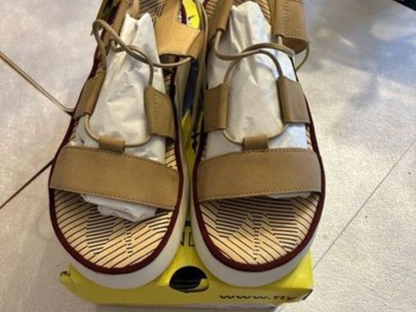 Fly London Camel colour Sandals 8UK 41EU NEW - Main image