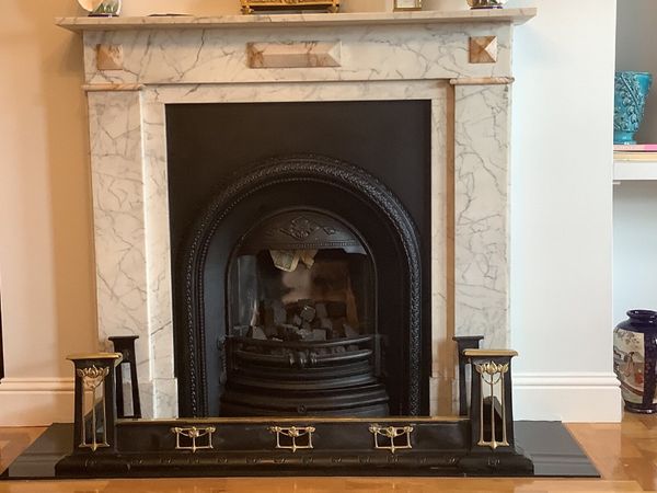 Art Nouveau Fire Fender - Main image