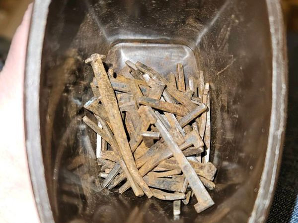 Tub of Iron Spikes - Main image