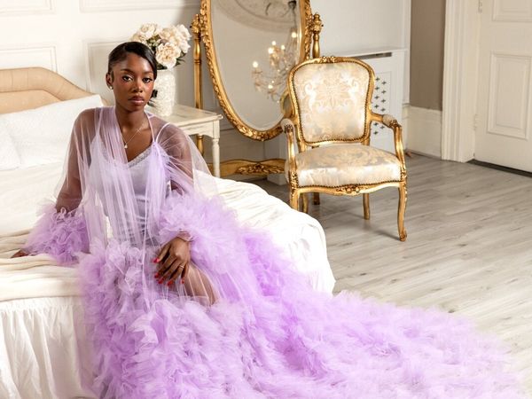 Tulle Bridal Robe - Main image