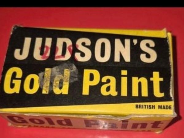 Rare gold leaf paint - Main image