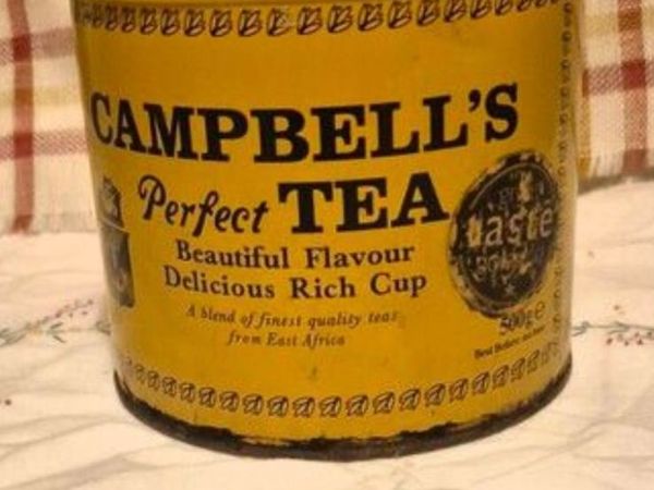 Vintage tea tin - Main image