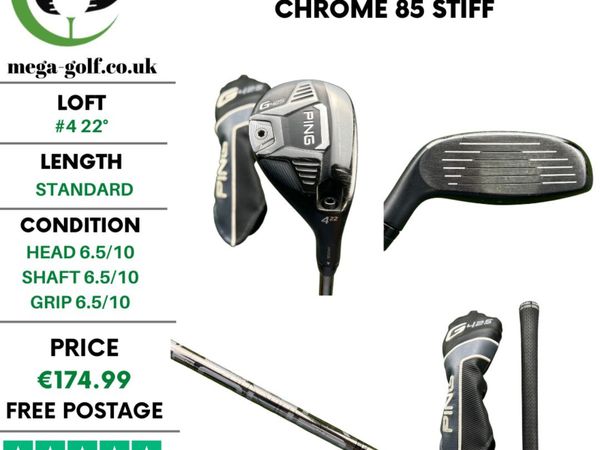 Ping G425 Hybrid / #4 22° / Tour Chrome 85 Stiff - Main image
