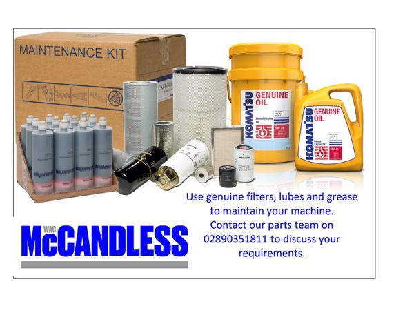 Genuine Komatsu Filters, Oils & Grease - Main image