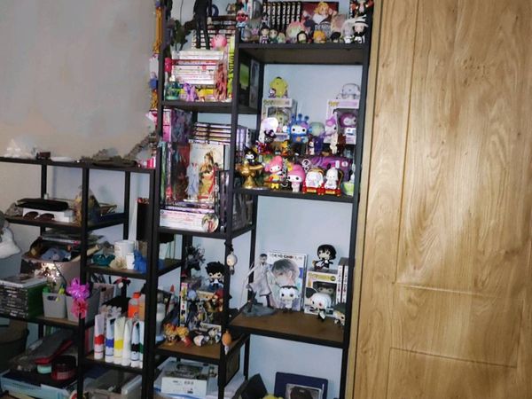 Two black shelves - Main image