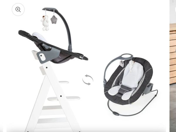 Hauck alpha wooden high chair bundle - Main image