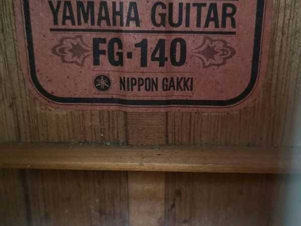 Yamaha Fg140 Red Label Nippon Gakki - Main image