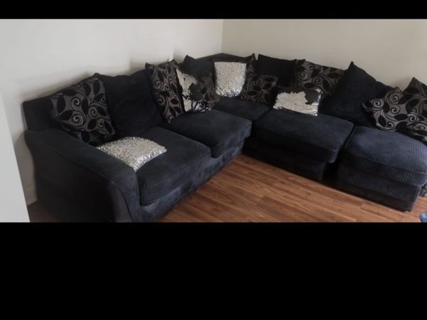 Navy Corner couch - Main image