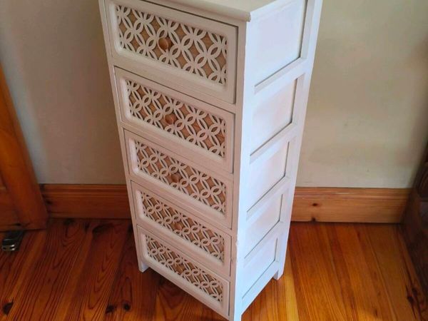 Beautiful tall boy like new,cream mirror - Main image
