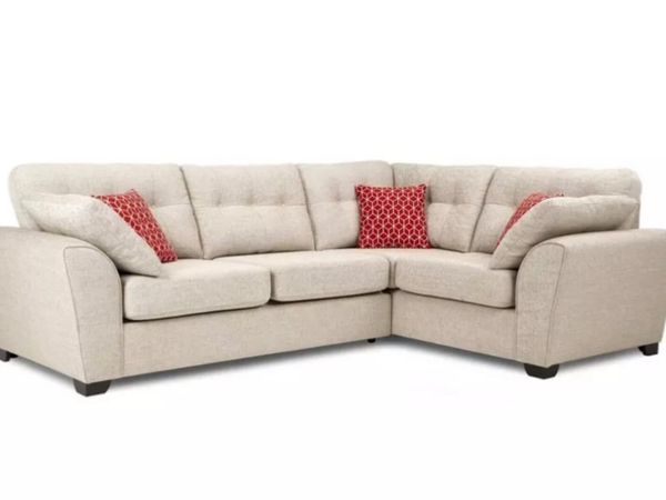 Left Hand Facing 3 Seater Corner and Arm Chair - Main image
