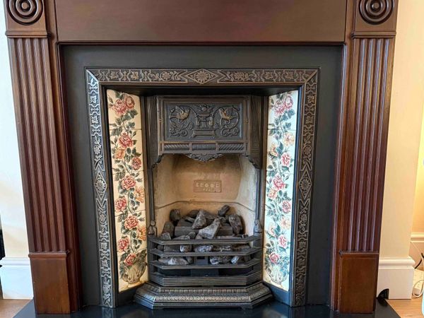 Mohogany Fireplaces and coal effect gas fires - Main image