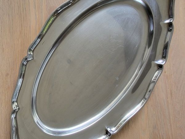 Polished steel tray - Main image