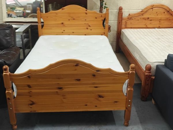 4Ft Solid Pine Bed - Main image