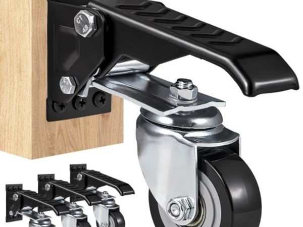 Workbench Caster Wheels, 74.8kg Load Capacity, Set - Main image