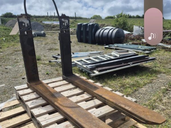 Telescopic extending fallet tines - Main image