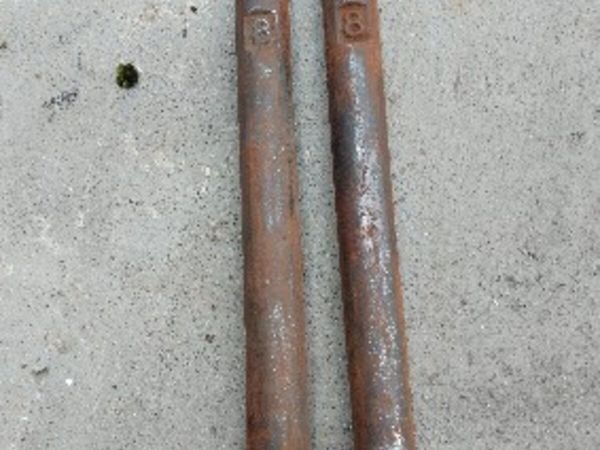 Vintage cast window weights - Main image