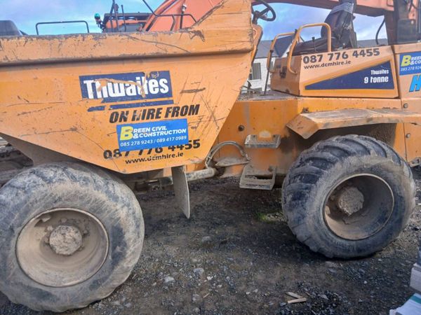 Thwaites 9t dumper - Main image