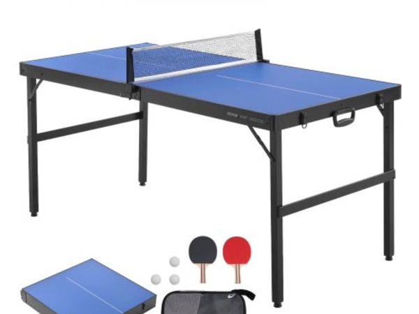 Ping Pong Table, Mid-Size Table Tennis Game, Indoo - Main image
