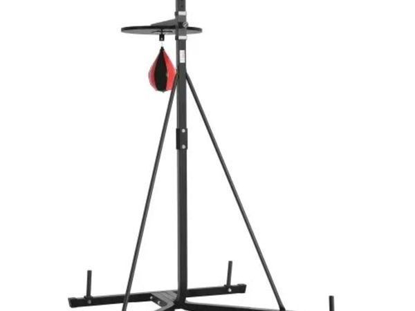 2 in 1 Punching Bag Stand, Steel Heavy Duty Workou - Main image