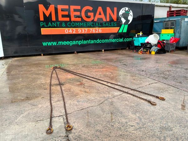 15ft x 10mm Lifting chains....4 leg brothers...... - Main image
