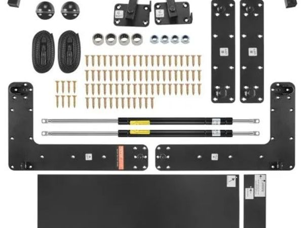 Murphy Bed Kit, Full Size, Deluxe DIY Wall Bed Mec - Main image