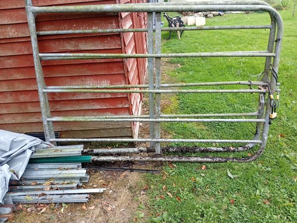 2x6ft farm gates aluminium - Main image