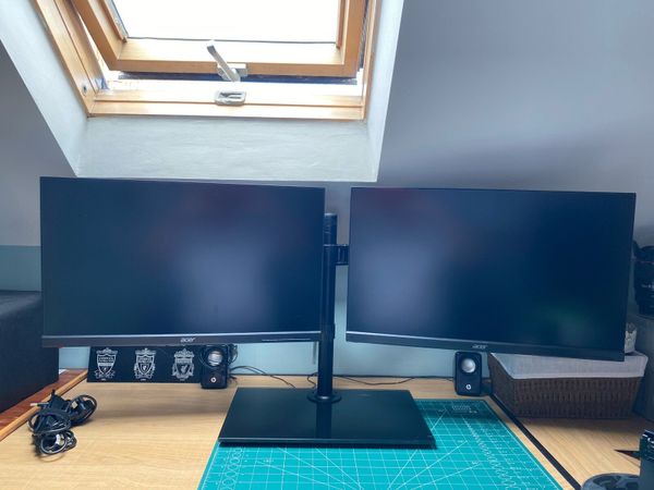 2no Acer LCD Display screens 24” - Main image