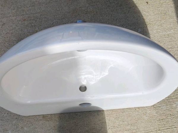 50cm wash basin with pedestal. - Main image