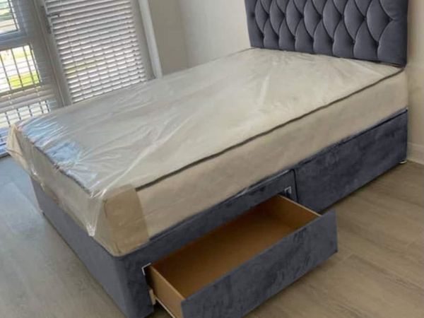 New Divan Beds With Mattresses - Main image