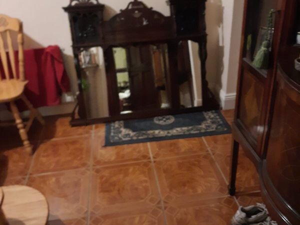 Antique overmantel - Main image
