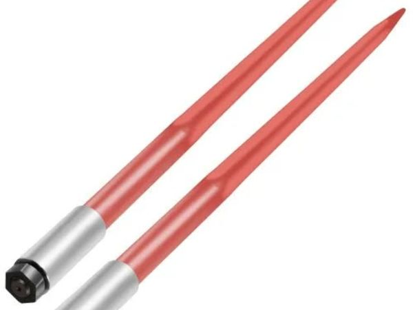 Pair Hay Spear 43" Bale Spear 3000 lbs Capacity, B - Main image