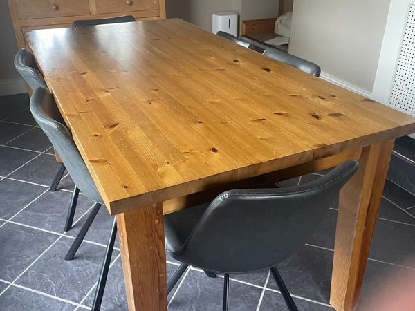 Solid Wood Kitchen Table for Sale - Main image
