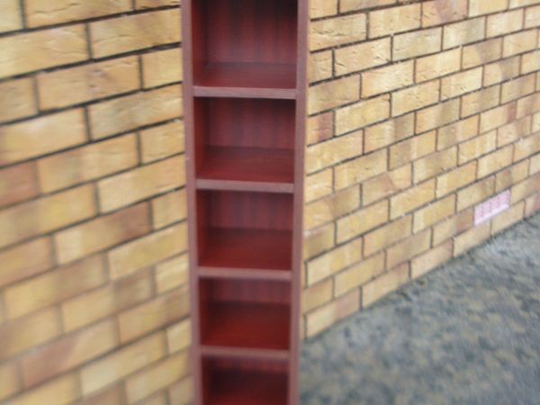 LAMINATED WOOD CD/DISPLAY 6 TIER TOWER. - Main image