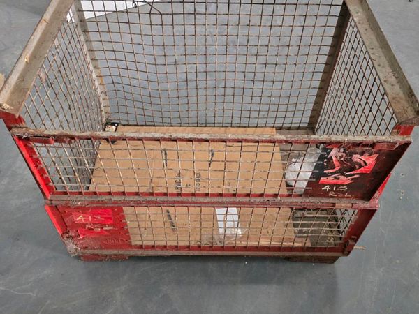 Metal cage euro pallet size. - Main image
