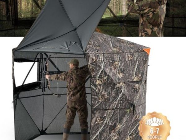 Hunting Blind, 6-7 Person, 288 Degree 5 Side See-T - Main image