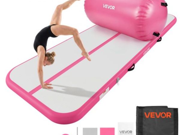 Inflatable Gymnastics Air Mat with Air Barrel 3m T - Main image
