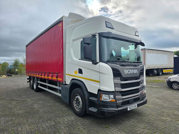 2023 Scania G360 sleeper cab, 6X2 26ft curtainside - Main image