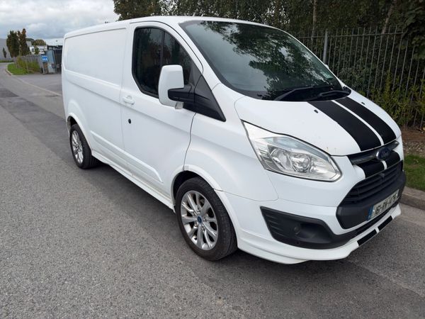 Ford Transit custom sport model in white - Main image