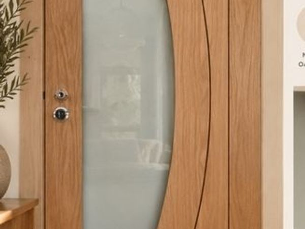 2 x Oak Internal Doors - Main image
