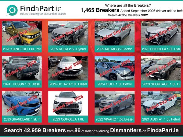Large Range of Cars/Vans For Breaking/Dismantling - Main image