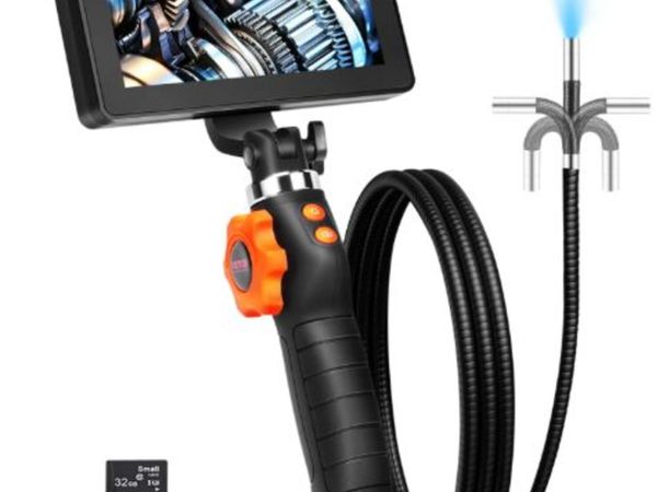 Articulating Borescope Camera with Light, Two-Way - Main image