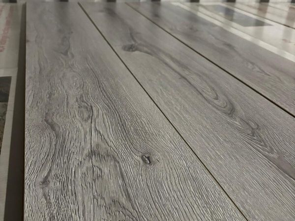 Grey Miami 8mm Laminated Flooring - Main image