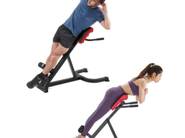 Roman Chair Hyperextension Bench, 300 lbs Adjustab - Main image