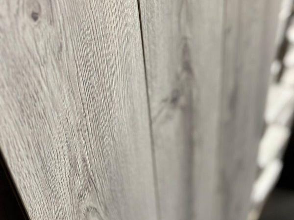 New Grey Laminated Flooring Miami Grey 8mm - Main image