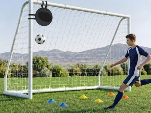 Soccer Goal 3 x 2 m PVC Soccer Goal for Backyard w - Main image