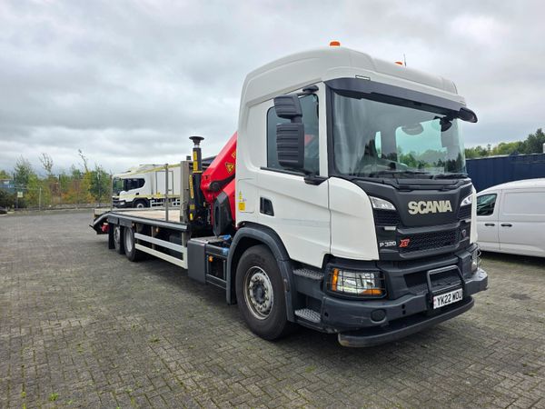 2022 SCANIA P320 XT 6X2, 26ft sterling cheesewedge - Main image