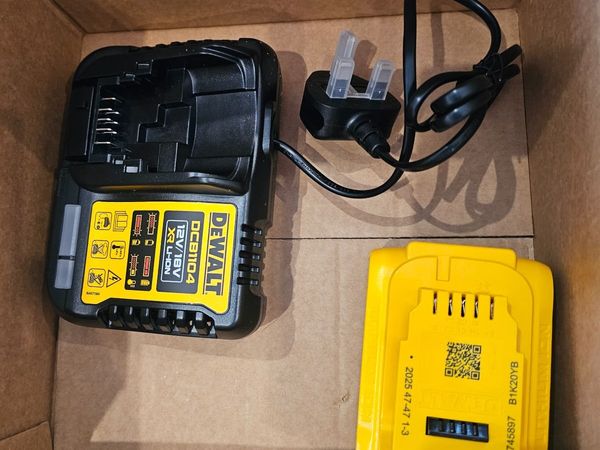 New dewalt 5amp battery and charger €100 - Main image