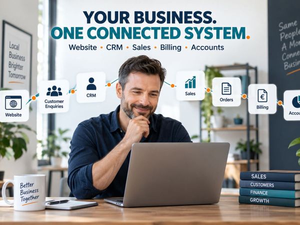 Integrated Business Software – CRM, Sales, Billing - Main image